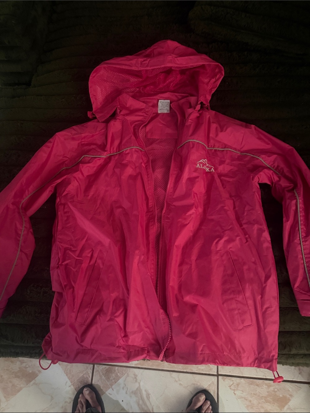 Crazy 8 Hot Pink Hooded Ski Jacket